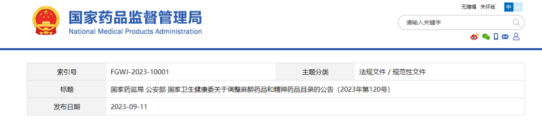 依托咪酯列入第二类精神药品目录！依托咪酯检测，势在必行
